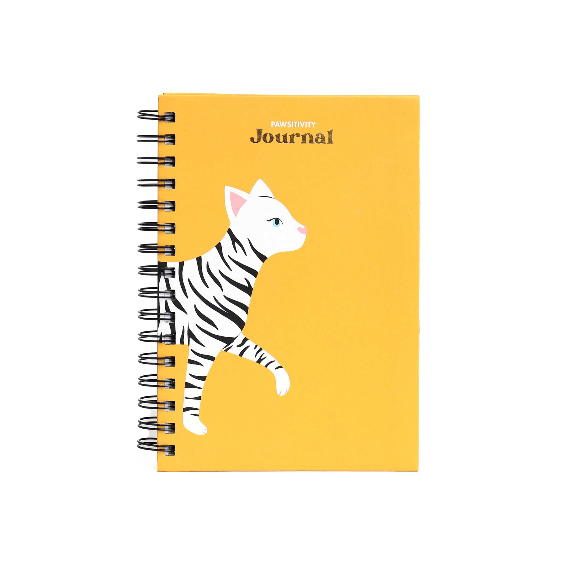 A5 Zebra Cat Notebook