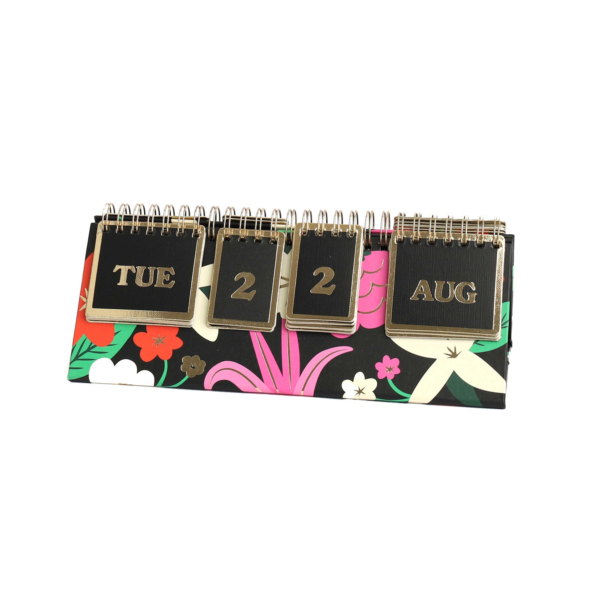 Floral Perpetual Desk Calendar