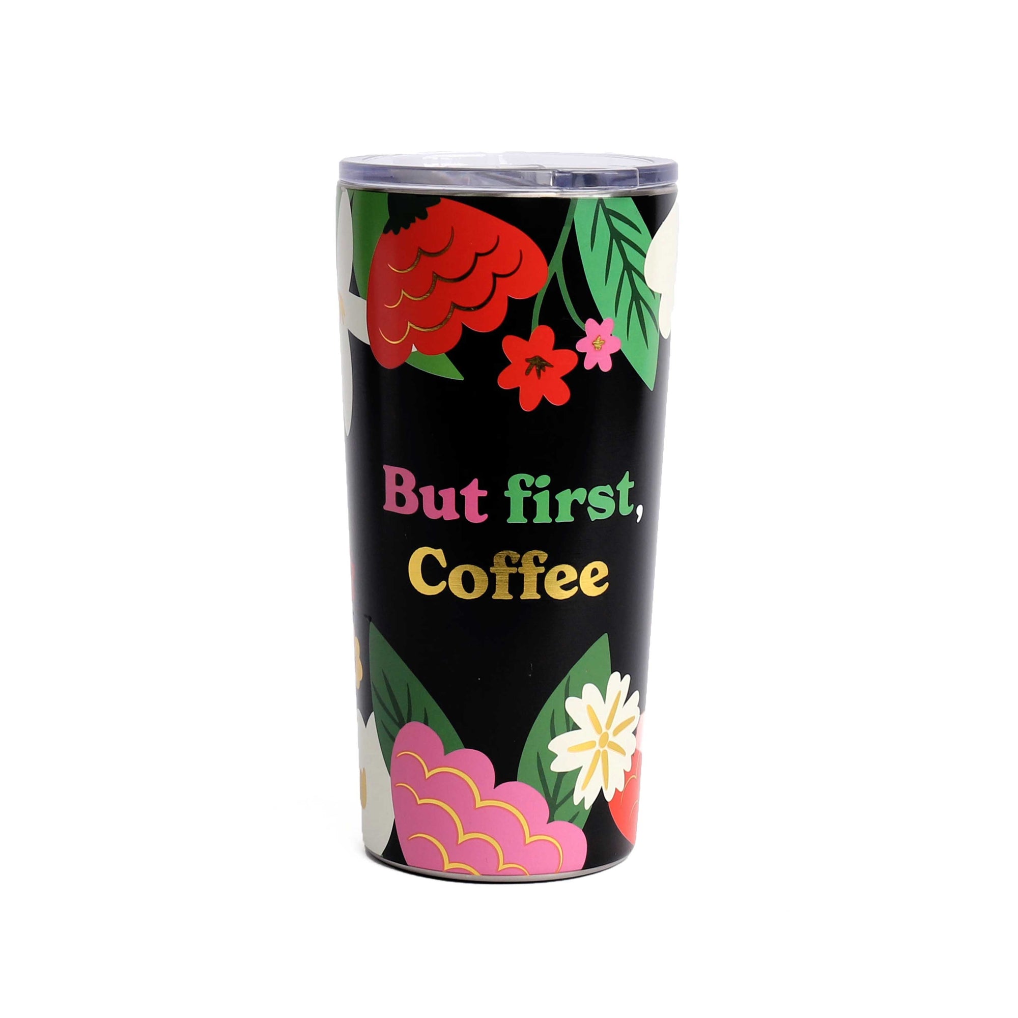 But First Coffee' Travel Mug