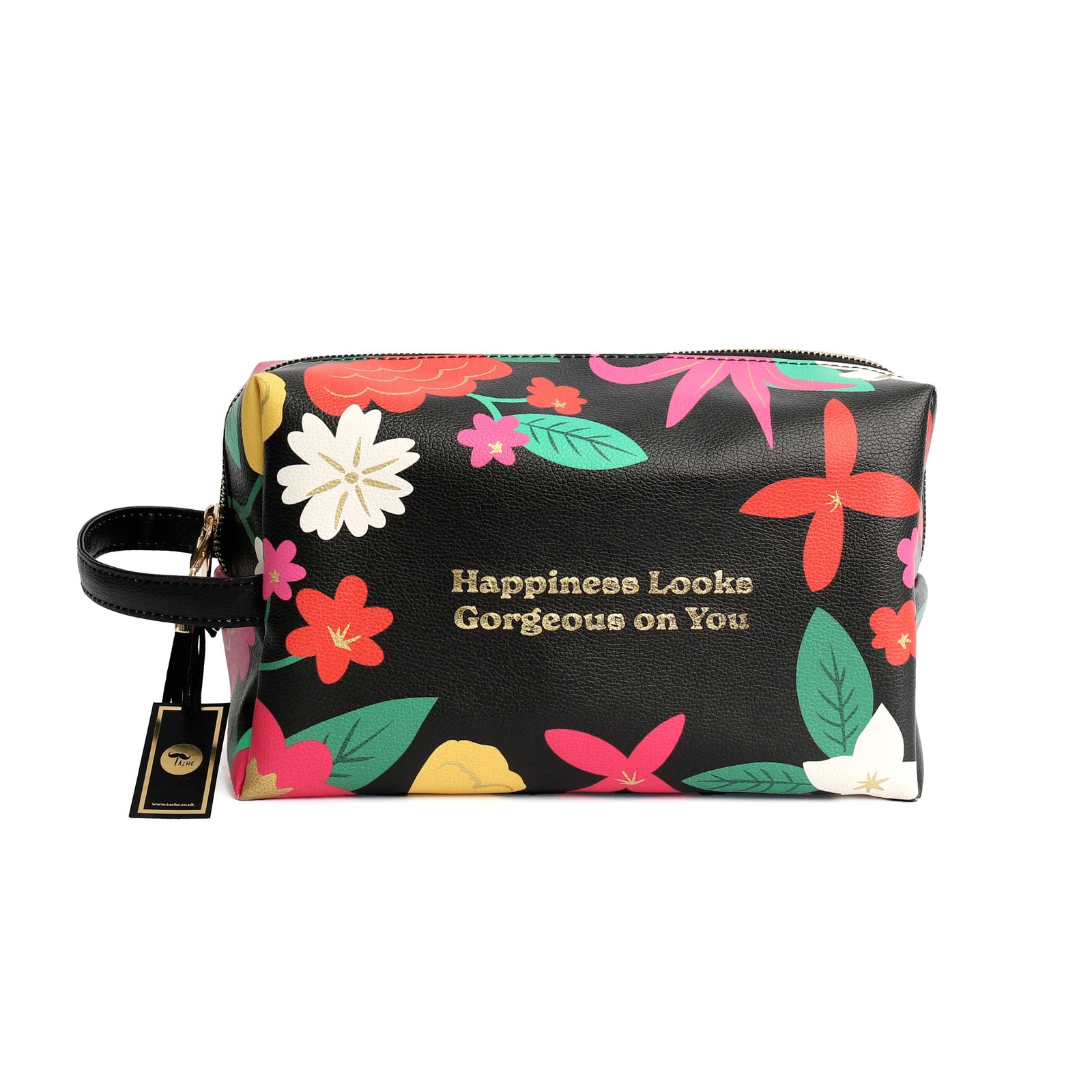 Happiness Floral Wash Bag