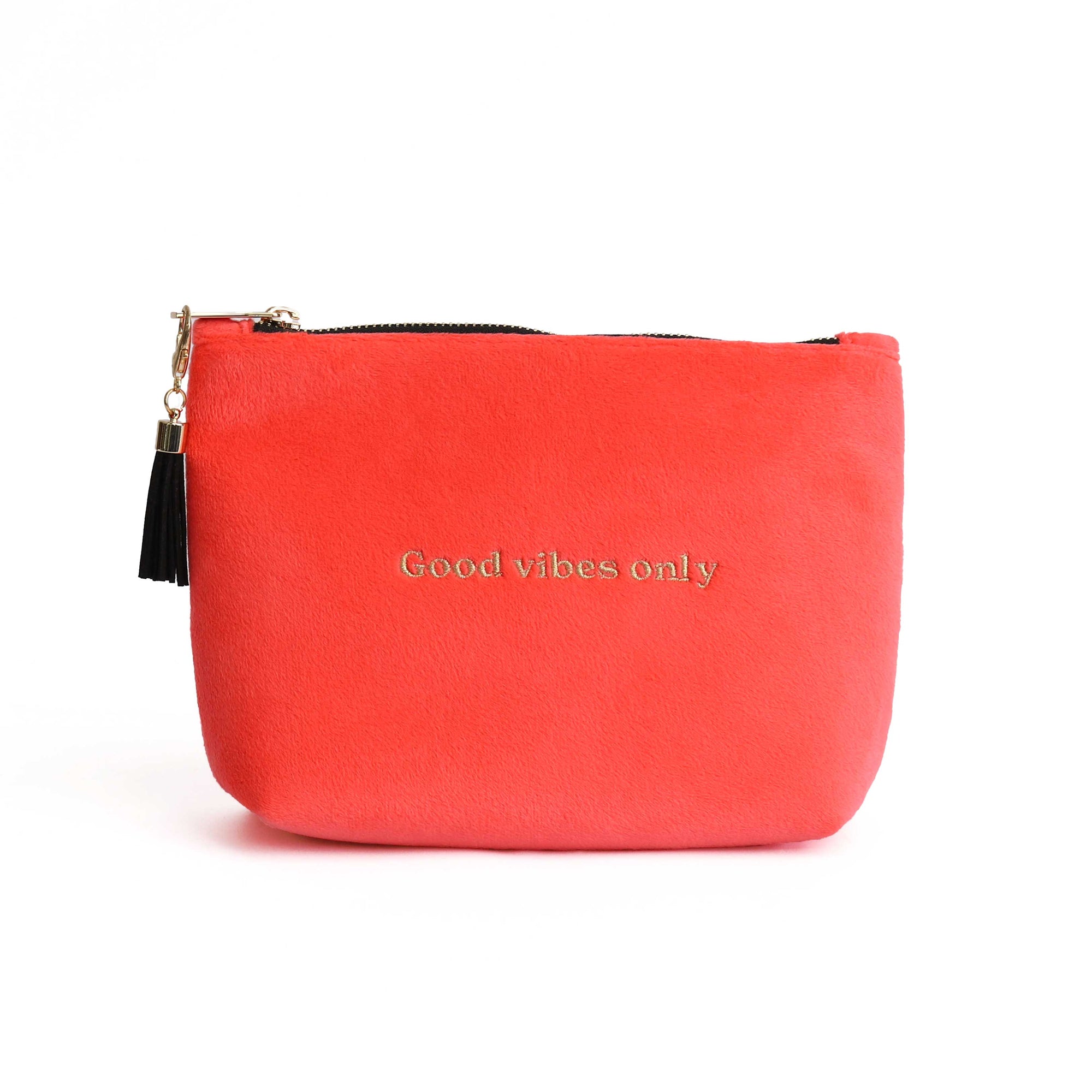 Good Vibes Only Makeup Bag