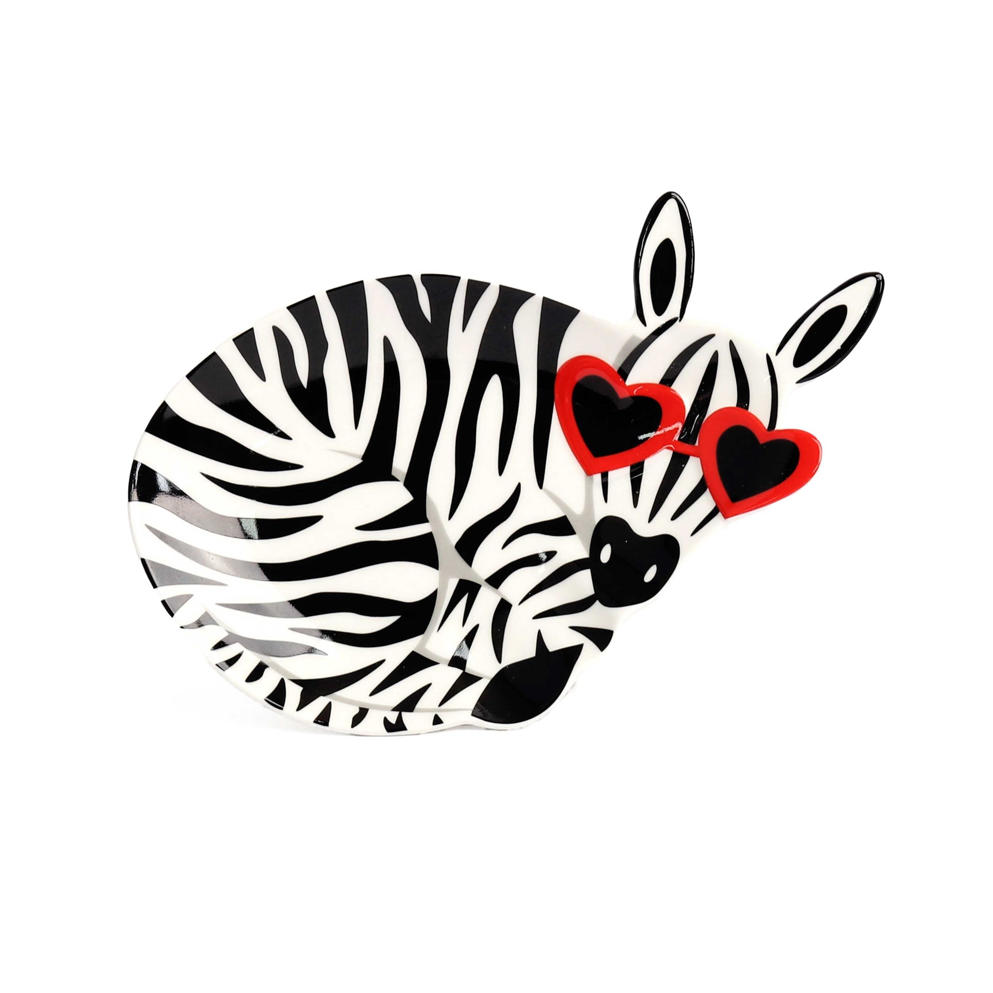 Zebra Trinket Dish