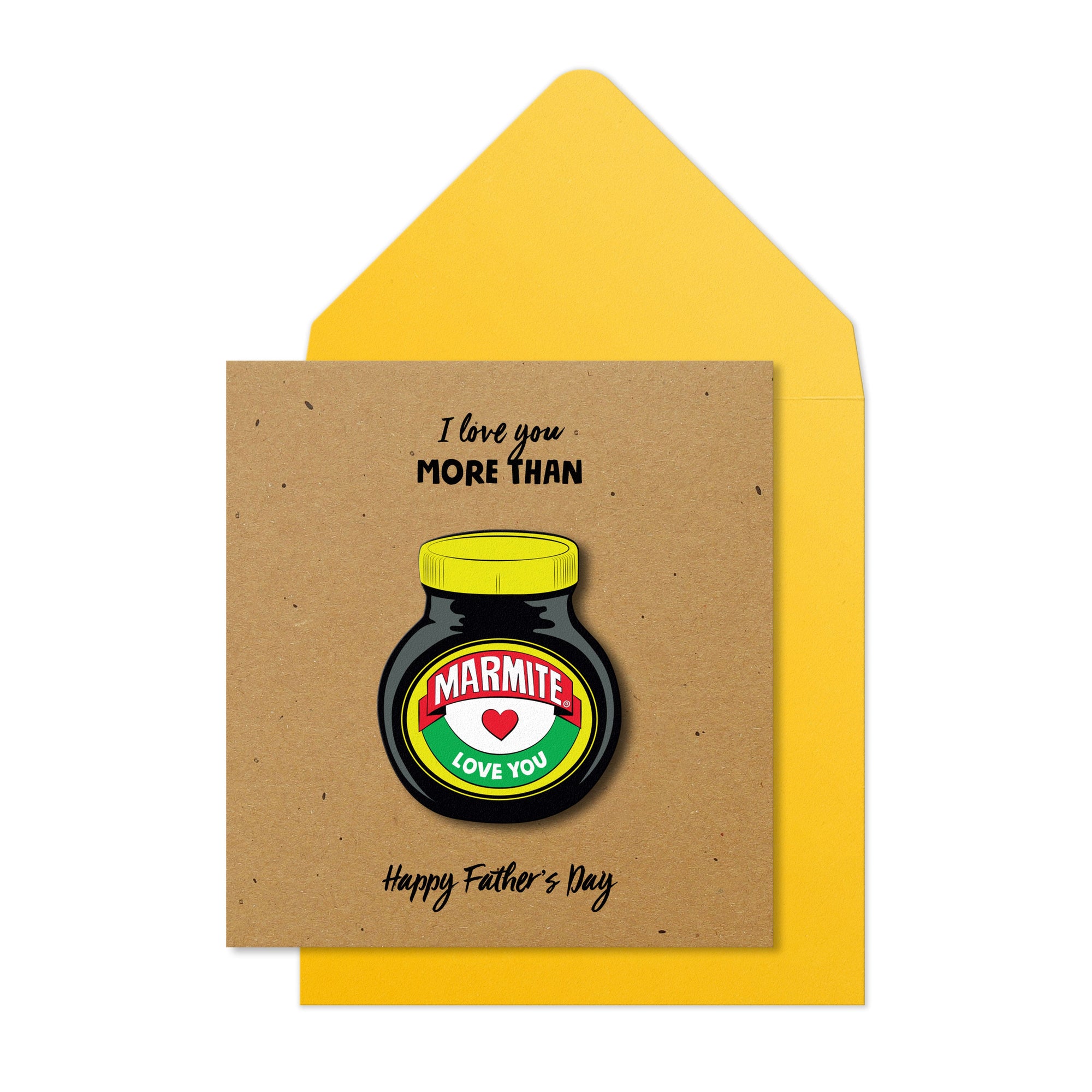 Father's Day - I love you more than Marmite!