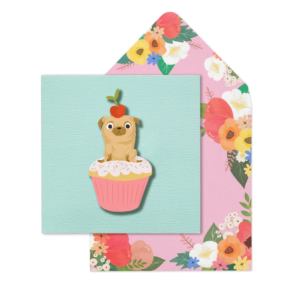 Pupcake | Handmade Greeting Card