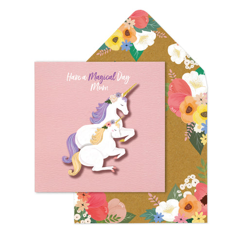 Have a Magical Day Mum' Unicorn