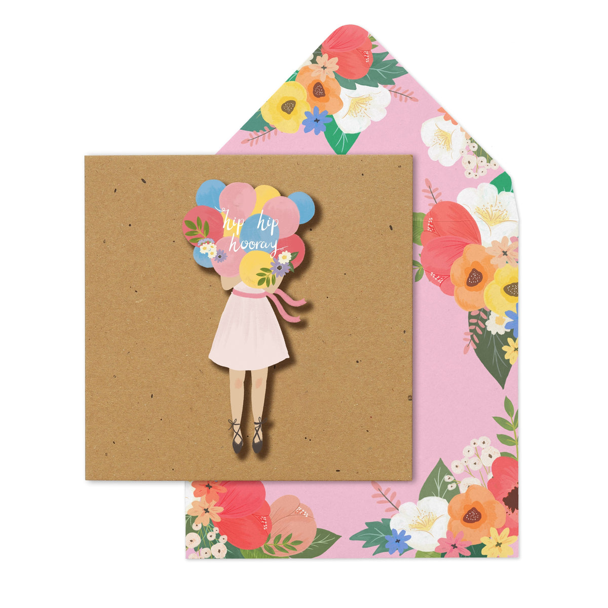 Hip Hip Hooray | Handmade Greeting Card