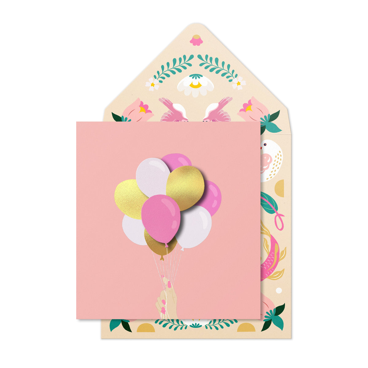 Celebration Balloons | Handmade Greeting Card