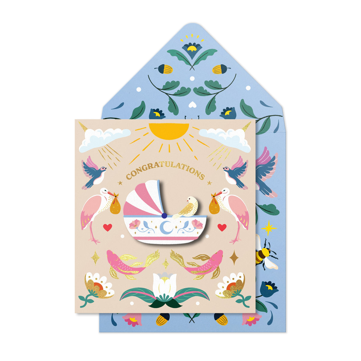 Congratulations' Baby Basket