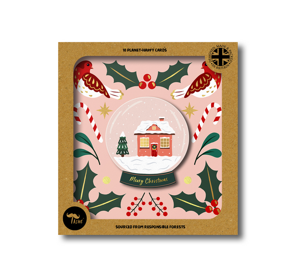 Christmas Snow Globe 10pk Box